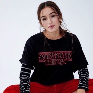 เสื้อยืดพรีเมี่ยม พิมพ์ลาย Stranger THINGSสามารถปรับแต่งได้