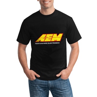 เสื้อยืดลําลอง ลาย Aem Racing Aem Performance Electronics สําหรับผู้ชาย