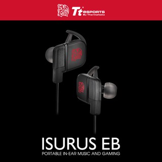 Tt eSPORTS Isurus EB (Earbud) Portable In-Ear Music and Gaming Headset In-ear Gaming Headset