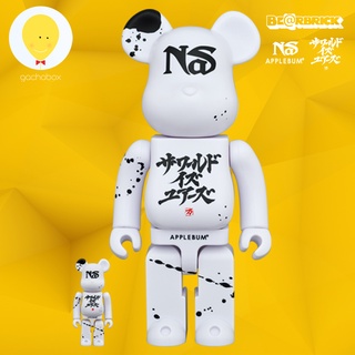 gachabox Bearbrick NAS X APPLEBUM 100%+400% แบร์บริค ของแท้ พร้อมส่ง - Be@rbrick Medicom Toy