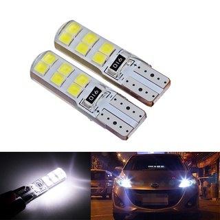 T10 194 W5W COB 2835 SMD 12LED หลอดไฟสัญญาณเลี้ยว 2W สว่างมาก สําหรับรถยนต์