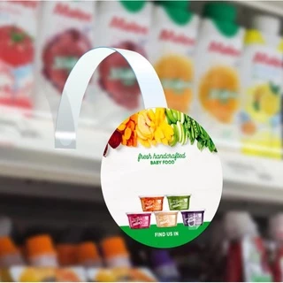 ⭐Wobbler⭐ป้ายเด้ง ป้ายติดชั้นวางสินค้า✔️ พร้อมส่งในไทย dansticker wobble ราคาส่ง ติดป้ายราคา