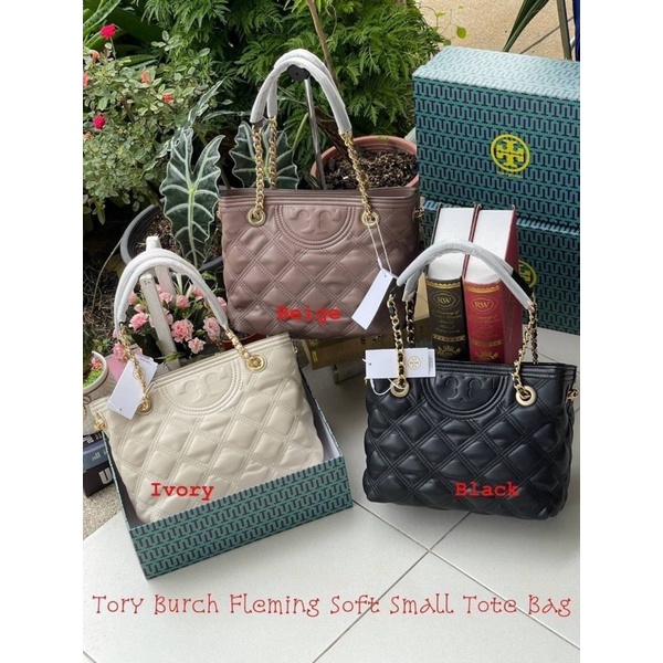 กระเป๋า Tory Burch Fleming Soft Small Tote Bag