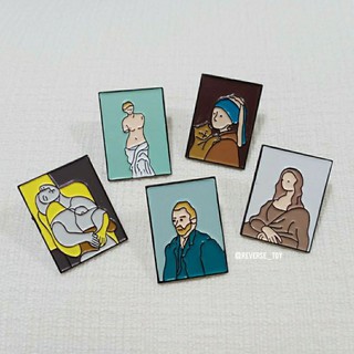 [ พร้อมส่ง ] Pin Artist เข็มกลัดรวมศิลปิน และผลงานศิลปะ