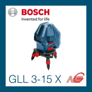 เลเซอร์กำหนดแนวเส้น BOSCH GLL 3-15 X Professional