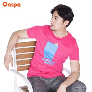 Caspa เสื้อยืดสกรีนลาย เสื้อคอกลมแขนสั้นผ้าฝ้าย แฟชั่น วัยรุ่น ใส่ได้ทั้งผู้ชาย ผู้หญิง - M353T