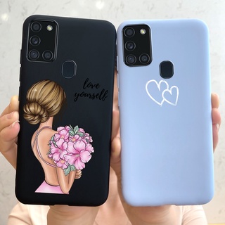 เคสโทรศัพท์มือถือแบบนิ่ม TPU ลายแฟชั่น สําหรับ Samsung Galaxy A21s A21 A21 A 21 S SM-A217F DS