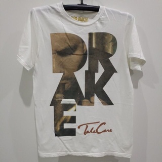 เสื้อยืดมือสอง Usa Drake 2012 ศิลปิน Rapper Size S-M อก19/ยาว26