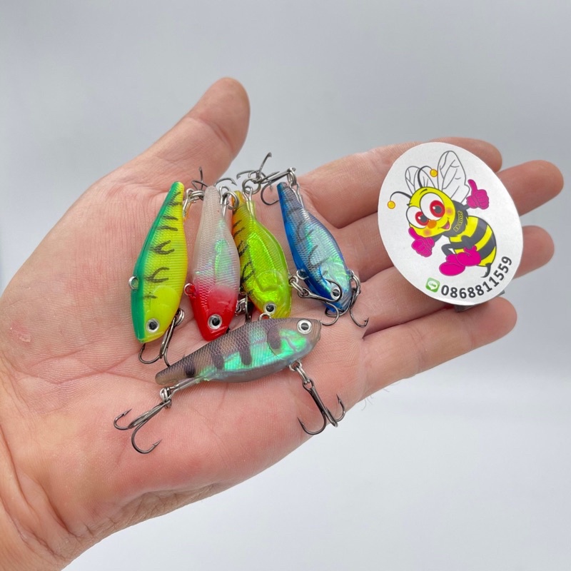 กระดี่ยาง VIB VIBER II HURRICANE ปลายางจัมโบ้ ขนาด 4 cm./12 g. - 4.5 cm./12 g. - 6 cm./16 g.