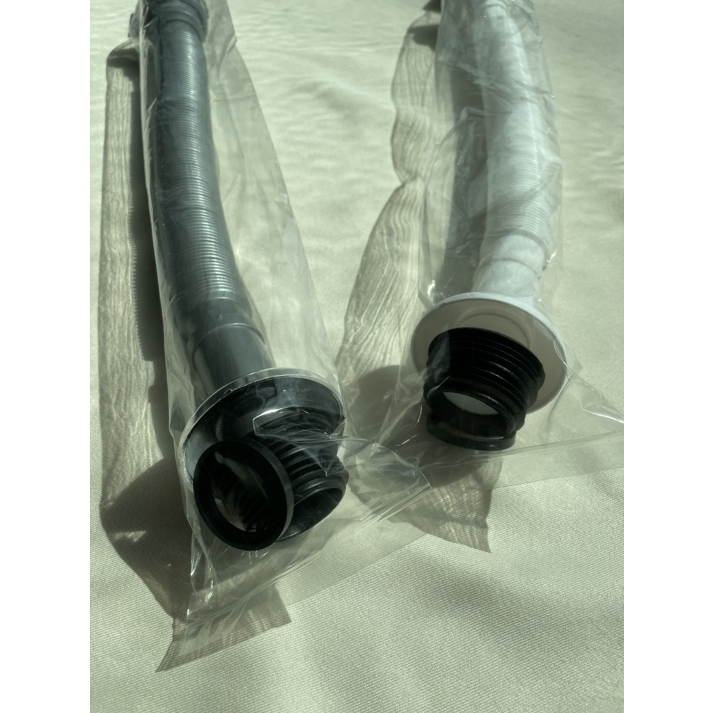 ท่อย่น ท่อพีแท๊ป STAMP | สีขาว/เทา💦 หนา💯 ยาว 1 เมตร! ท่ออ่างล้างจาน ท่ออเนกประสงค์ ท่อน้ำทิ้ง - รูปที่ 2