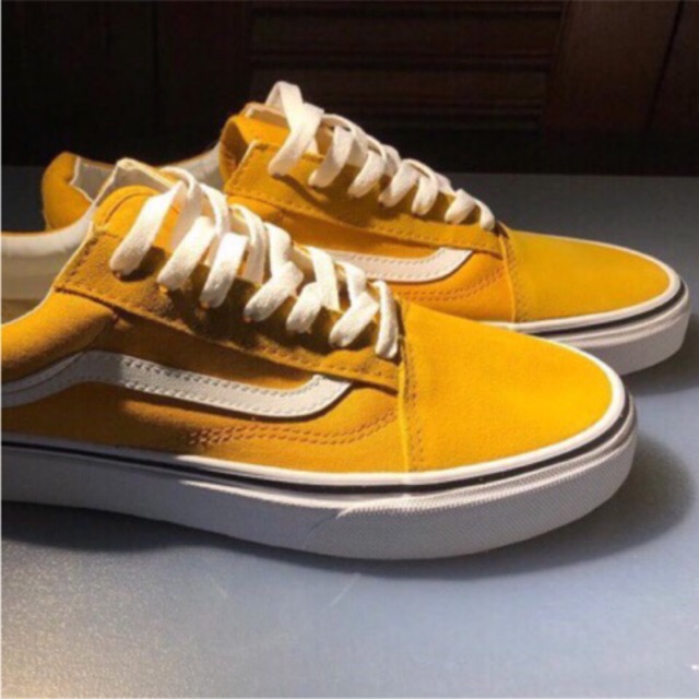 “NEWBEZ” Ochre พร้อมส่ง OLD VANS SKOOL ลด-80฿(ฟรีกล่อง) 📣ใส่โค้ด