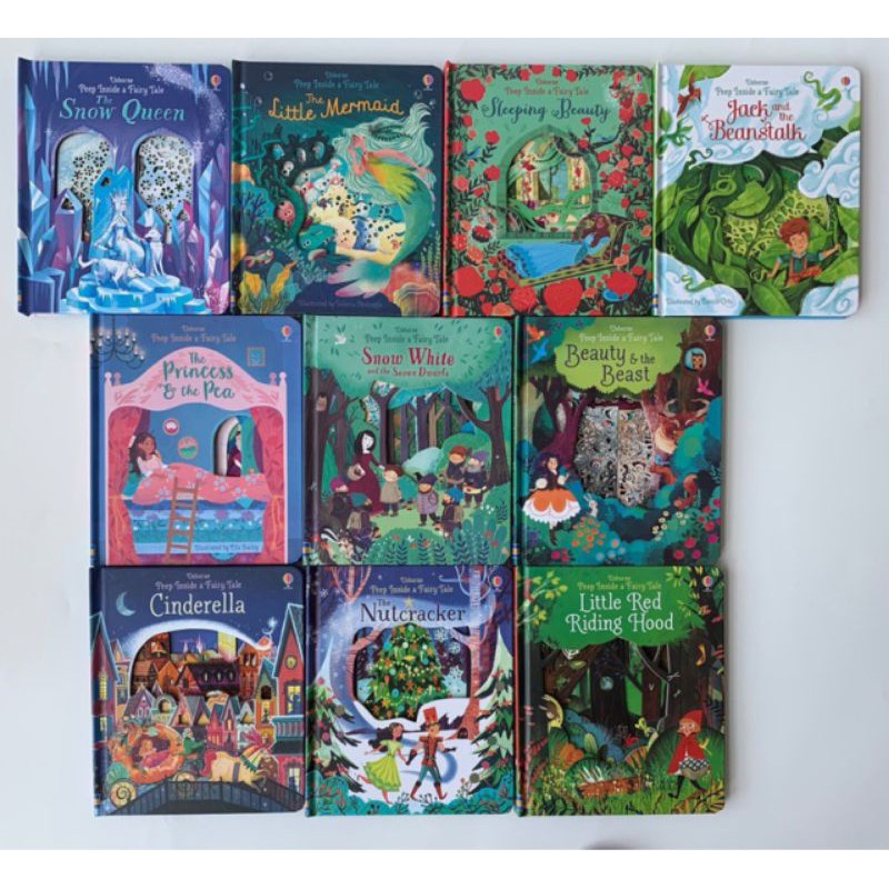 Usborne peep inside fairy tale lift the flap (Set 10 เล่ม