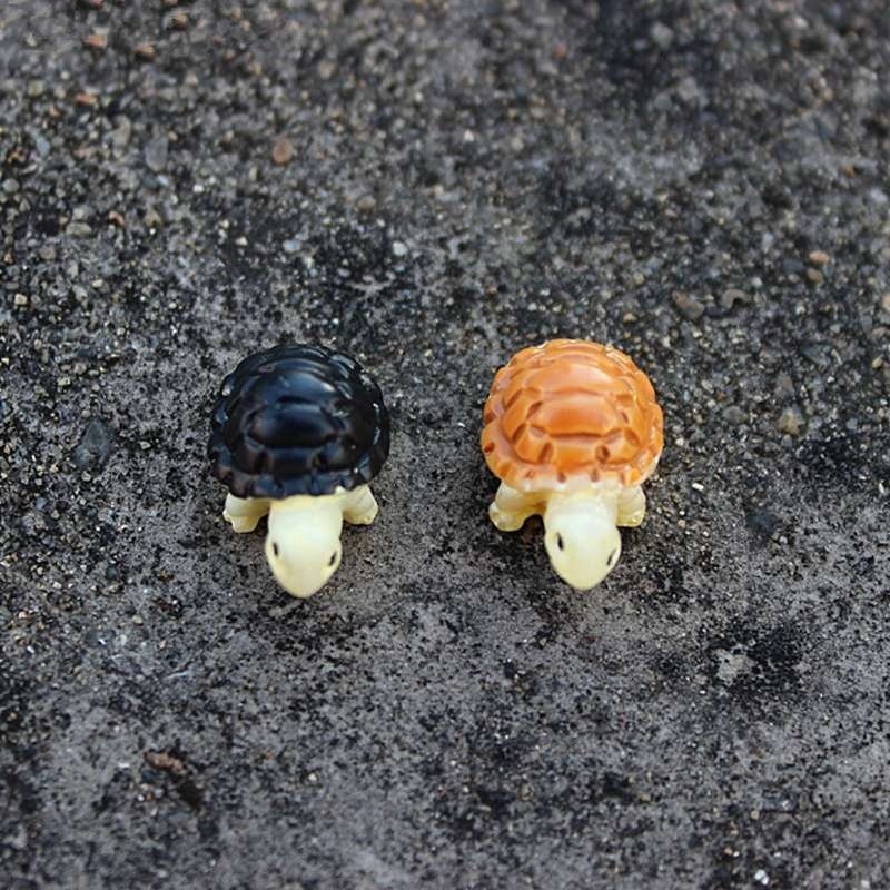 โมเดลเต่า ขนาดเล็ก สําหรับตกแต่งสวน 6 ชิ้น - รูปที่ 2