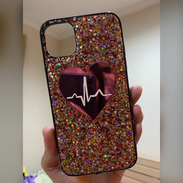 Case iPhone 11 glitter case