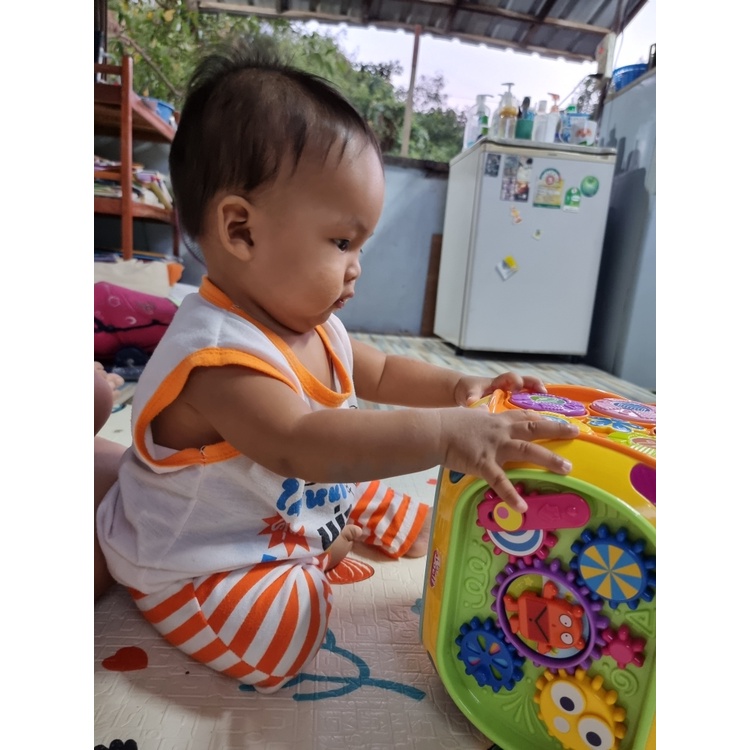 Baoli กล่องกิจกรรม 7 ด้าน Baoli Educational Toy House กล่องเป่าเปา ของ