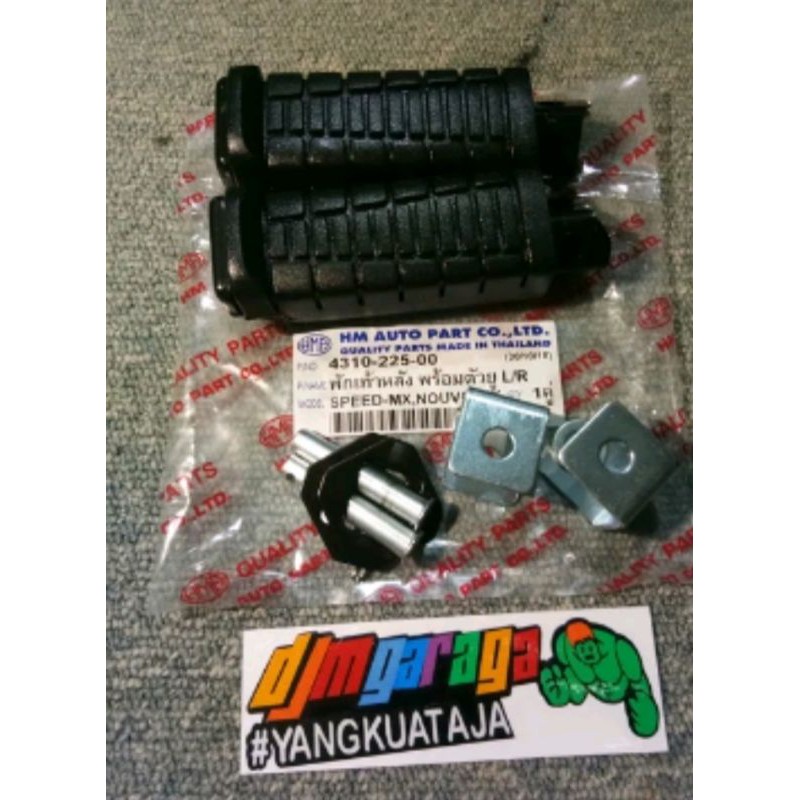 ขั้นตอนการฉีด nouvo Z footstep nouvo Z HMA thailand ยางขั้นตอน nouvo Z bords nouvo Z by HMA step nou