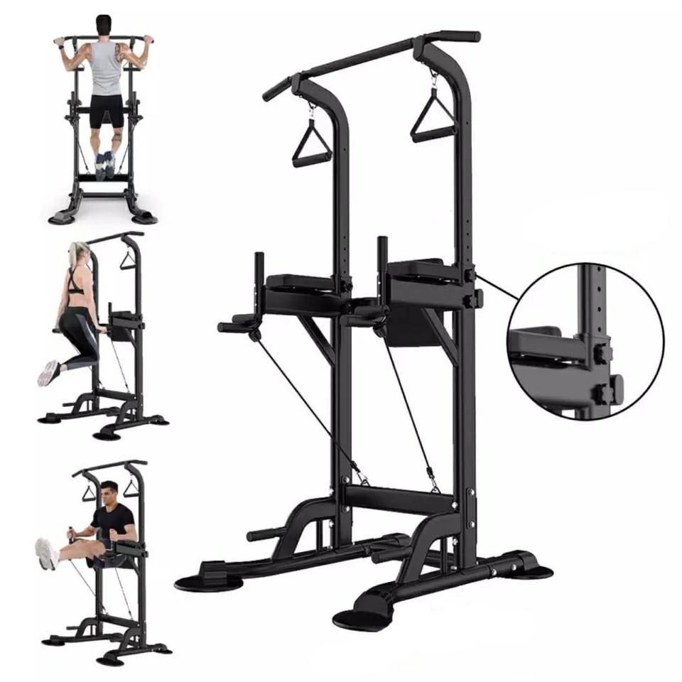 บาร์โหนตั้งพื้น ยืดตัว ดึงข้อ วิดพื้น บริหารหน้าท้อง Pull Up Stand เครื่องออกกำลังกาย สำหรับGYMบ้าน(