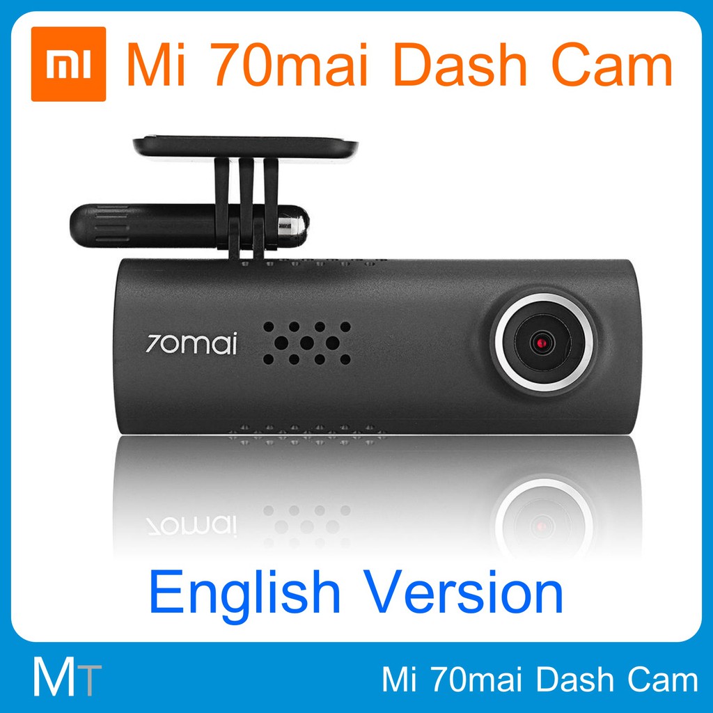 Xiaomi 70mai 1S dash cam Car camera English กล้องติดรถยนต์ ภาษาอังกฤษ WIFI