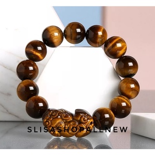 สร้อยข้อมือหินTiger eye ปี่เซี๊ยดูดทรัพย์