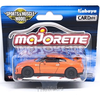 รถเหล็ก Majorette Nissan GT-R Orange นิสสัน จีทีอาร์ สีส้ม (GTR)