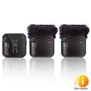 LENSGO 348C LAVALIER WIRELESS MICROPHONE 1V2 ไมค์ไร้สาย รับประกัน 1 ปี