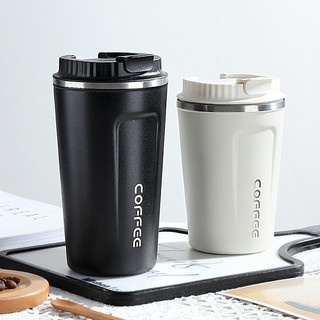 380/510 ml กระติกสแตนเลส Coffee Mug With Sliding Lid