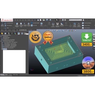 VDO CADCAM TRAINING SOLIDWORKS 2019 CAM MILL 2.5แกน