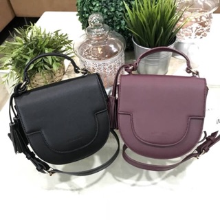 👍🏻 พร้อมส่งรุ่นใหม่ NEW ARRIVAL! MICOCAH LEATHER CROSSBODY BAG WITH DETAIL🍭