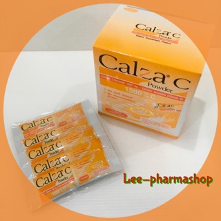 (EXP 01/25) Calza C 1500mg รสส้ม กล่องละ 30ซอง แคลเซียม แอล-ทรีโอเนต+วิตามินซี