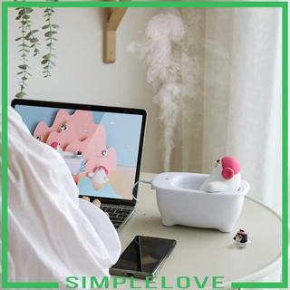 [Simplelove] Polar Bear Bathtub Air Humidifier 550ml Safety White for Car Indoor Bedroom