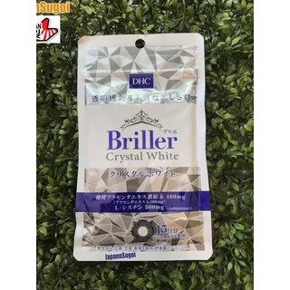 [พร้อมส่ง⚡️แท้] DHC Briller Crystal White 15วัน(60เม็ด) ขาว เปล่งประกายดั่งคริสตัล ลดความหมองคล้ำ