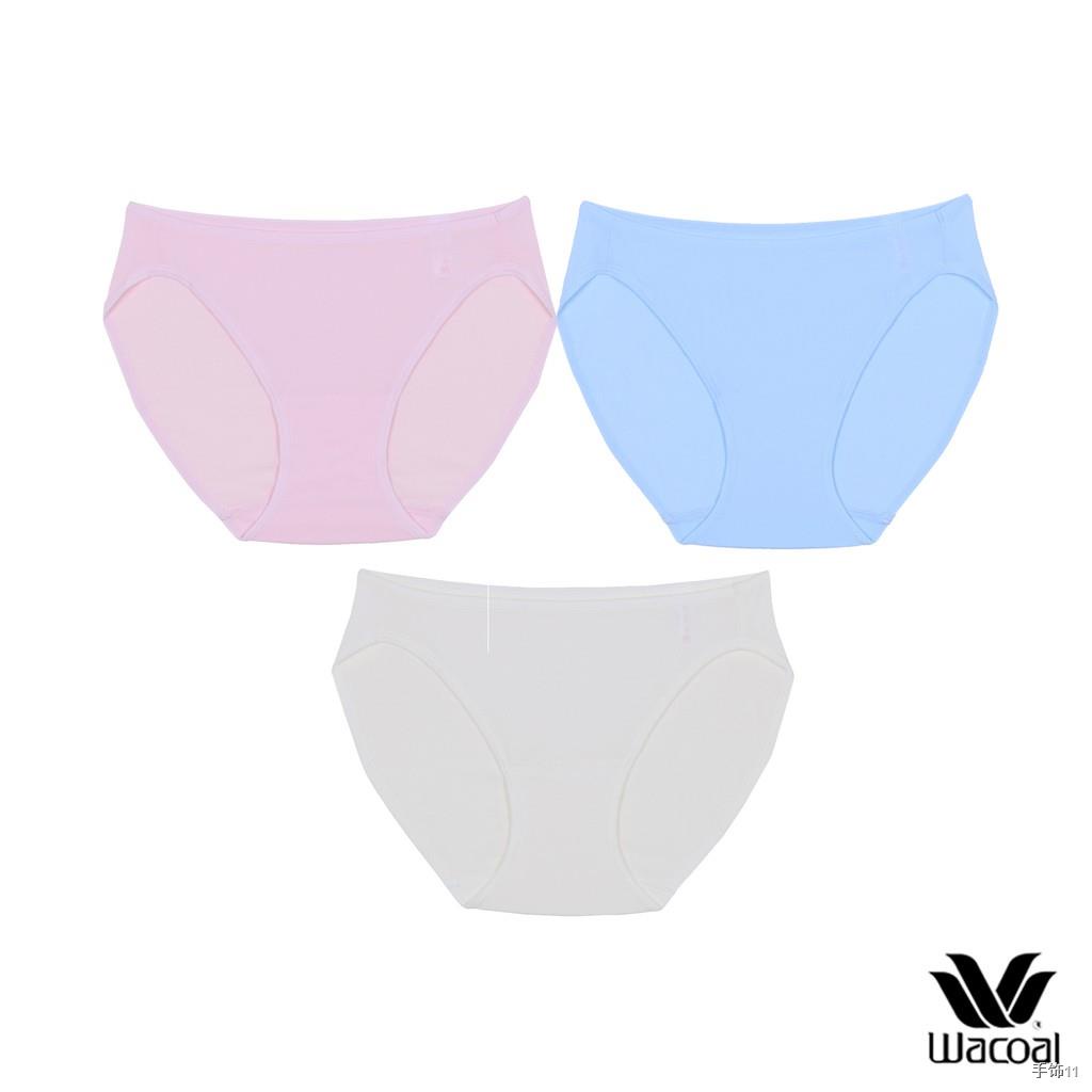 ﹊Wacoal Young Pack Bikini Panty รุ่น WU1988 คละสี