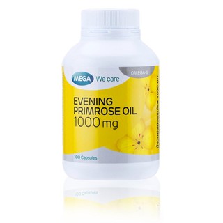 Mega We Care Evening Primrose Oil 1000mg (100เม็ด) x ( 1 ขวด)