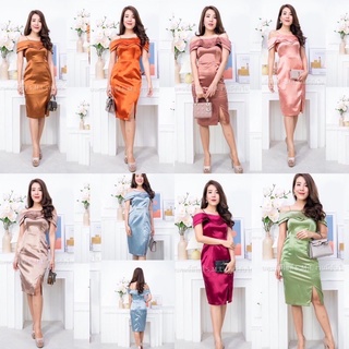 ❌มาเพิ่ม❌ ♥️S m l. Xl xxl ชุดเดรสสั้นปิดแขน ส่งfree