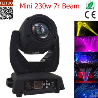 Stage DJ Lights 230W Super Beam Mini Sharpy 7r Moving Head Light Stage Lights 8 Prism Disco Moving Head Beam Light