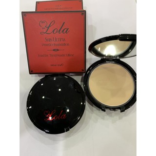 LOLA Skin Ultima Powder Foundation แป้งเค้กเนื้นธรรมชาติ ติดทนนาน ผลิตปี 06/18