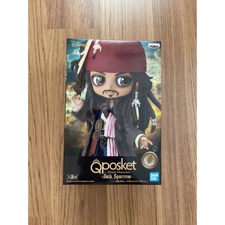 ของใหม่‼️ ญี่ปุ่นแท้ 100% ฟิกเกอร์ Qposket Disney charactors -Jack Sparrow- Ver.A (Pirates of the Carribean)