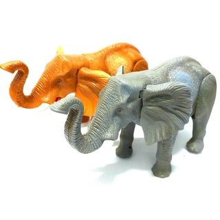 ช้างป่า แอพฟริกา ช้าง ใส่ถ่าน ตรงปก เดินได้ มีเสียง มีไฟ สมจ…