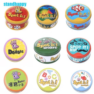 (Standhappy) การ์ด Dobble Spot It