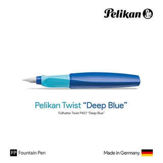 Pelikan Twist "Deep Blue" School Fountain Pen - ปากกาหมึกซึมพีลิแกน ทวิสต์