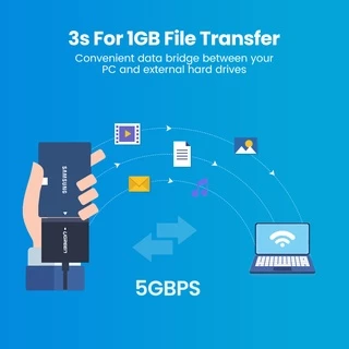 Ugreen สายแปลง จาก USB 3.0 2.0 เป็น Hdd Ssd Sata สําหรับ 2.5 3.5