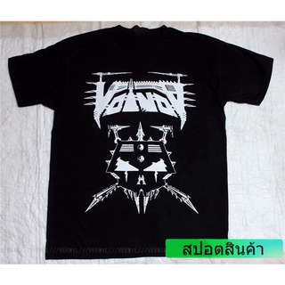 ราคาต่ำสุด!! เสื้อยืดผ้าฝ้าย พิมพ์ลาย VOIVOD SKULL THRASH PROGRESSIVE METAL MEKONG DELTA VOI VOD BLACK PTY65RE66622