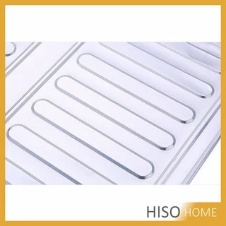 แผ่นอลูมิเนียม สีตะกั่ว กันน้ำมันกระเด็น ฉากกั้นน้ำมันกระเด็น สำหรับ 1 เตา plate to prevent oil spillage