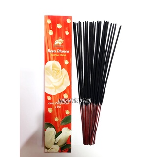 ธูปกำยาน กลิ่นกุหลาบ Rose Blanca Incense Sticks