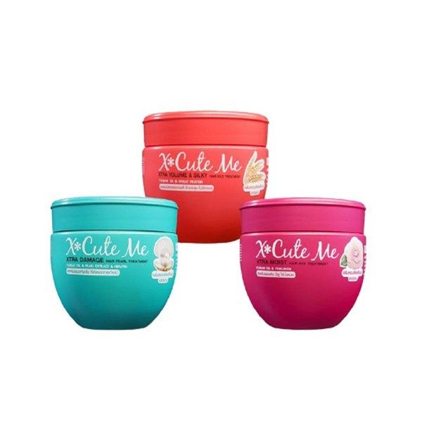 ของแท้/พร้อมส่ง X Cute Me Hair Treatment 250 ml. ทรีทเม้นท์บำรุงผม