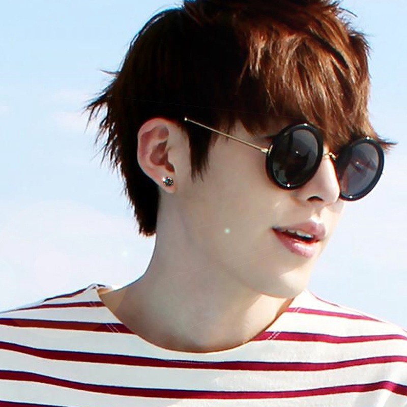 คลาสสิกสแควร์รอบเจ็ดสีชุบ S925 รูปที่ 2