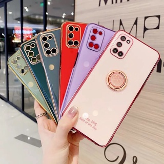 เคส Realme 7 5g Realme7Pro เคสโทรศัพท์ซิลิโคน Case Realme7 5g Realme7Pro เปลือกนิ่มเหลว ที่เรียบง่ายและมีสไตล์พร้อมขาตั้ง