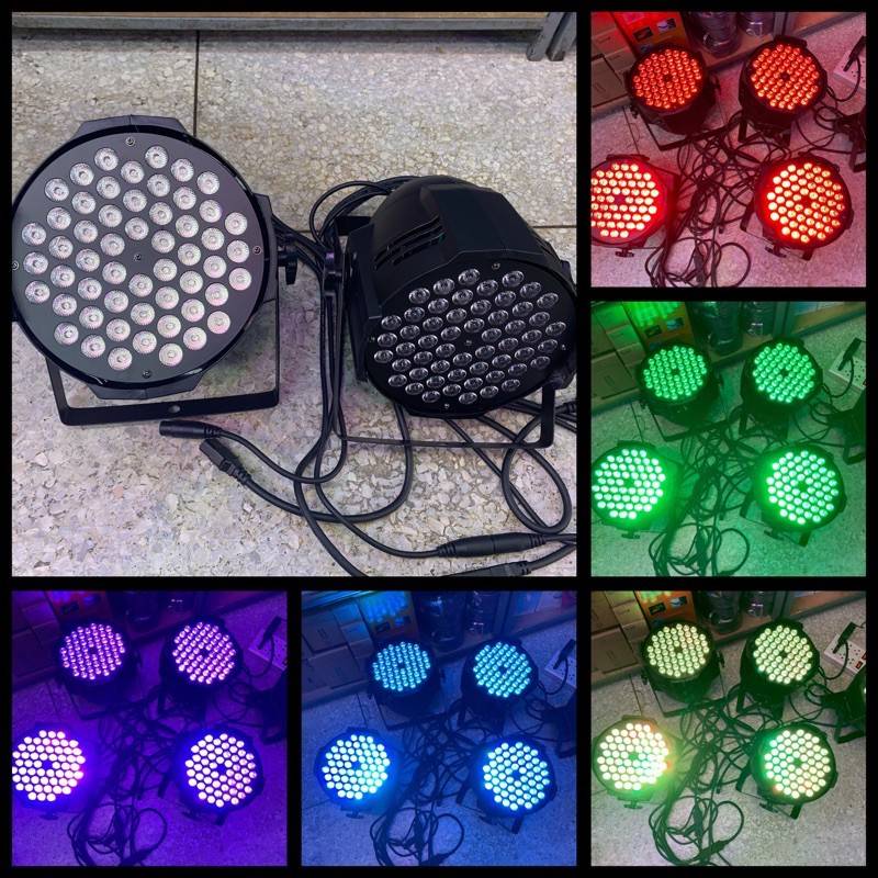 ไฟพาร์ 54 3 in 1ไฟเวที  LED 3W  PAR 54. 3IN1