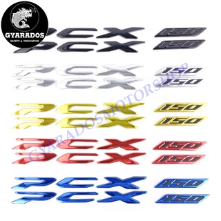 สติ๊กเกอร์โลโก้ PCX150  สติ๊กเกอร์โลโก้HONDA  ติดได้ทุกรุ่น สติกเกอร์โลโก้​นูน 3D กาวแน่นทน ไม่หลุดง่าย ใช้ได้นาน