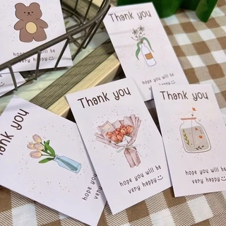 การ์ดขอบคุณ รุ่น hope แผ่นละ 1 บาท